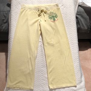 Juicy Couture terry cloth crop pants